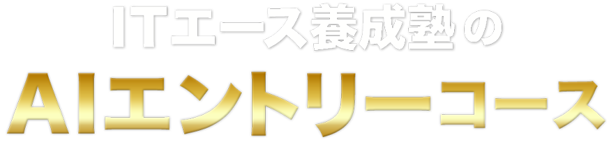 ITエース養成塾のAIエントリーコース